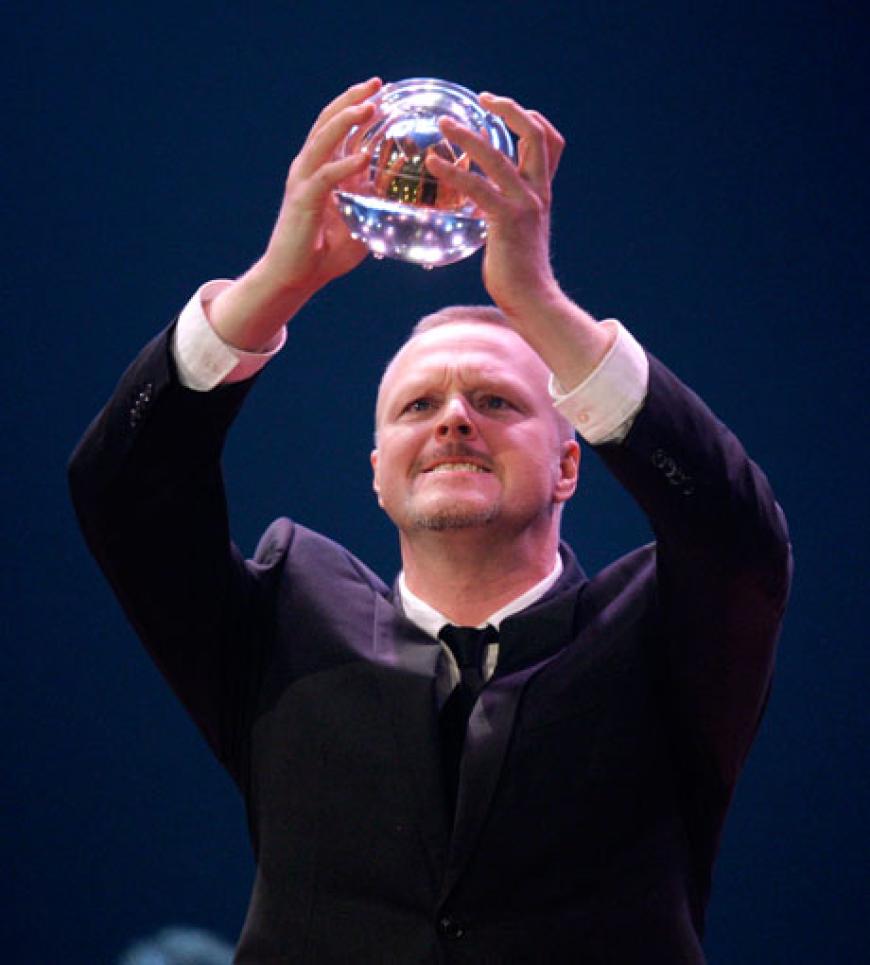 Was er anpackt, wird zu gold - und preisgekrönt: Stefan Raab wurde mit einem