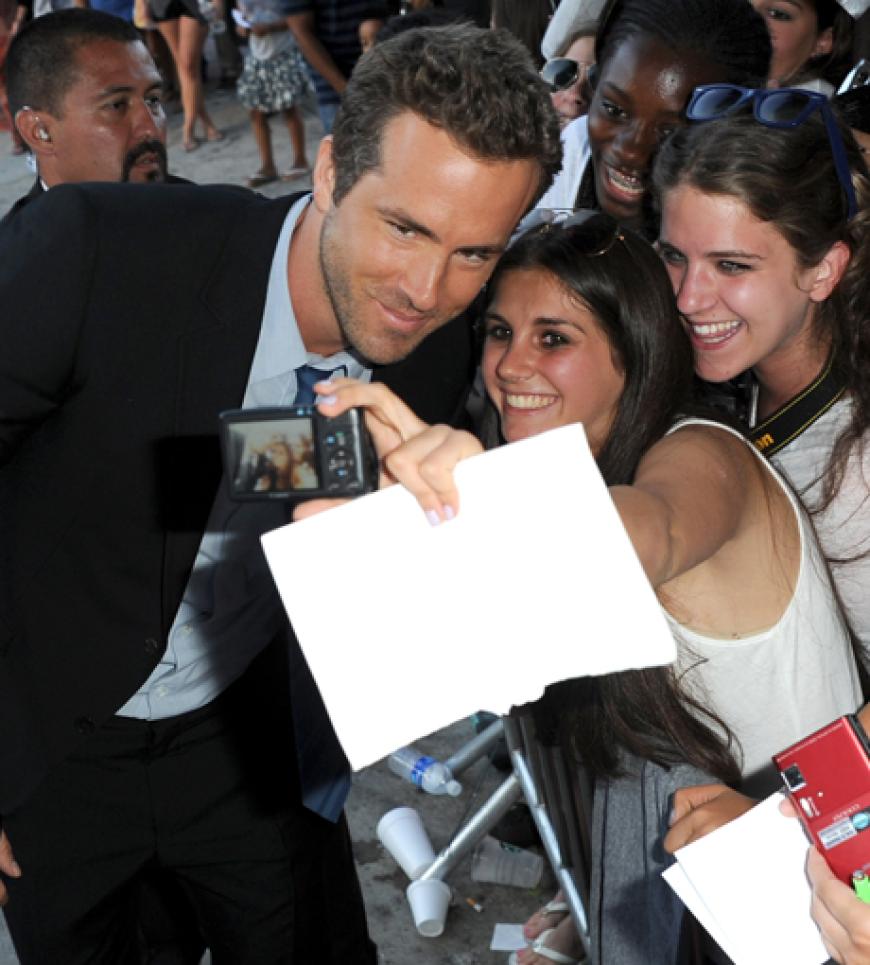 Ryan Reynolds nahm sich viel Zeit für die wartenden Fans