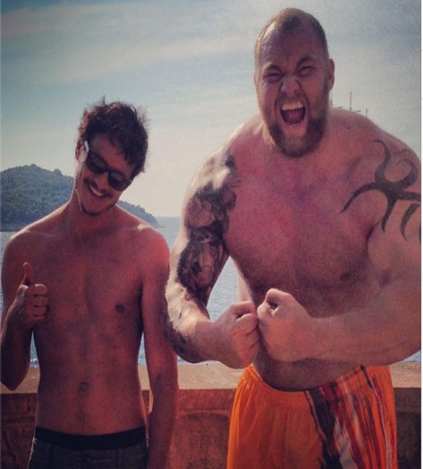Die "Game of Thrones"-Darsteller privat. Pedro Pascal und Hafþór Júlíus Björnsson (re.) Die "Game of Thrones"-Darsteller privat. Pedro Pascal und Hafþór Júlíus Björnsson (re.)