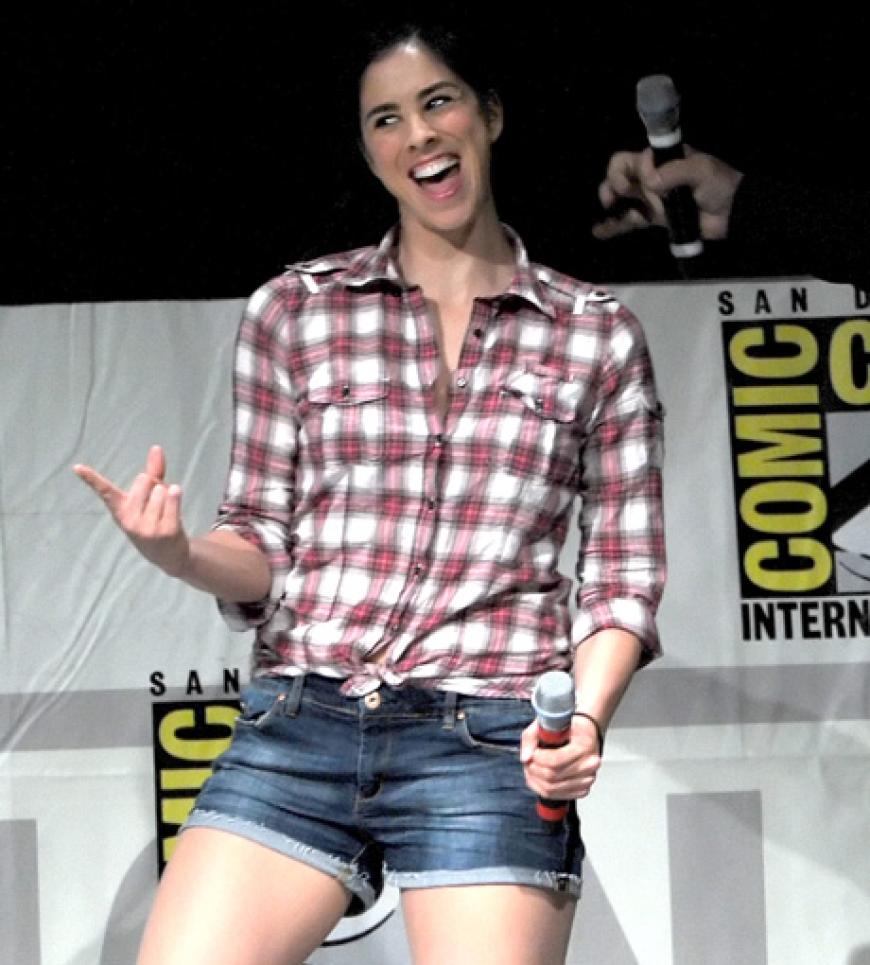 Gut gelaunt: Schauspielerin und Comdian Sarah Silverman