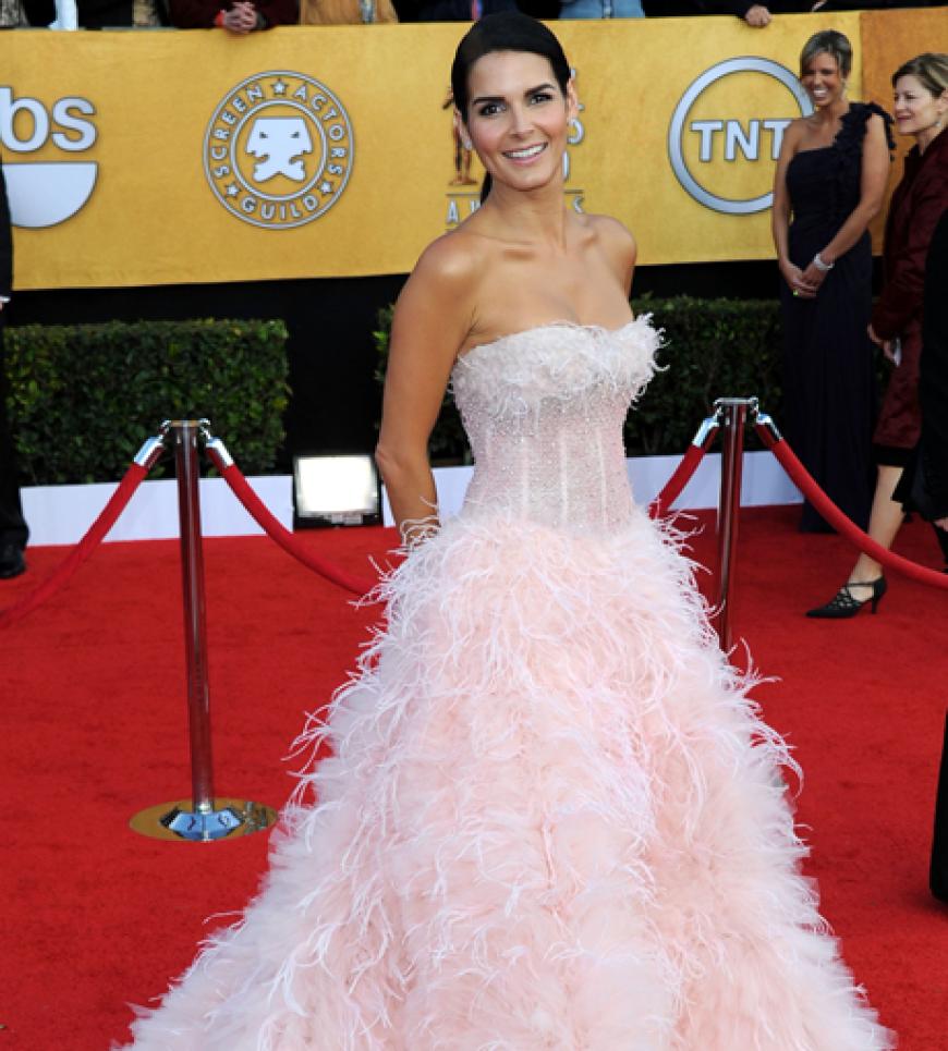 Schwanen-Prinzessin: Schauspielerin Angie Harmon