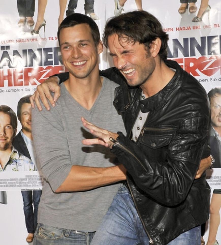 Verstehen sich super: Schauspieler Florian David Fitz und Regisseur Simon Verhoeven