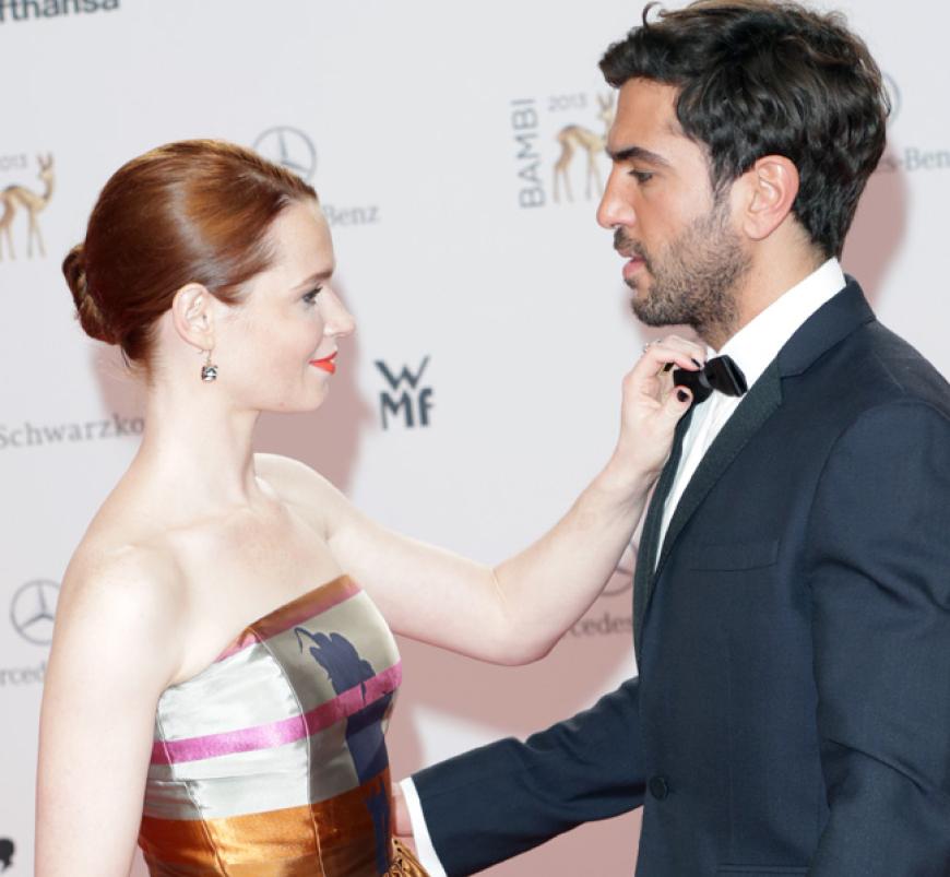 Karoline Herfurth arbeitet also heimlich als Elyas M'Bareks Stylistin´