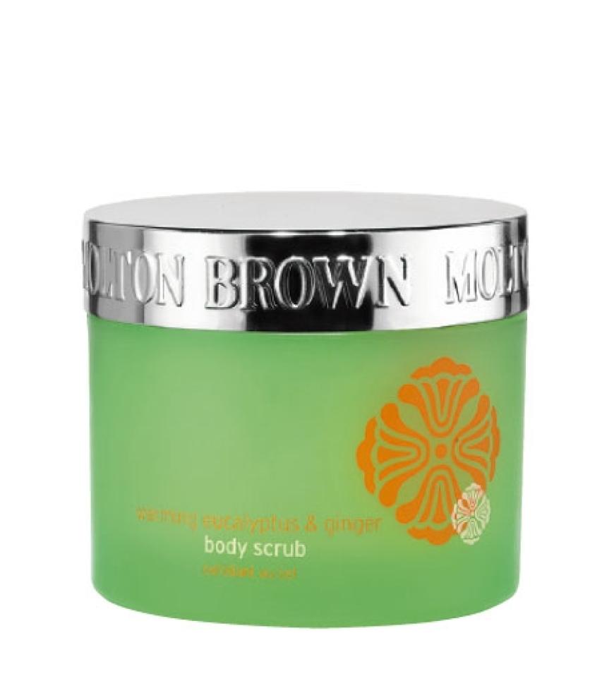 Tolle Haut: Body Scrub - Warming Eucalyptus & Ginger von Molton Brown, 300 g ca. 42 Euro