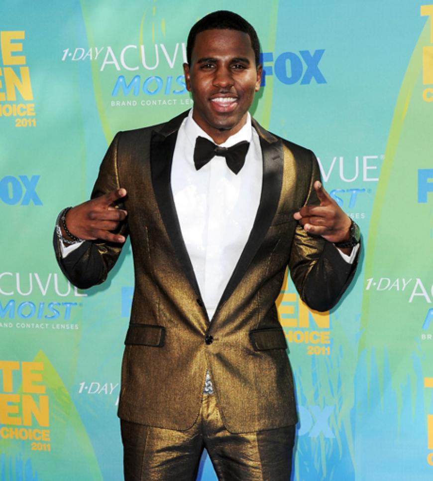Jason Derulo freute sich auf seine Live-Performance und poste gekonnt in die Kameras