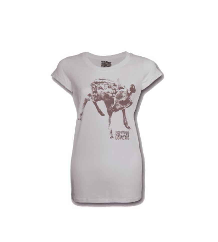 T-Shirt mit Bambi-Print von Armedangel
ca. 35 Euro