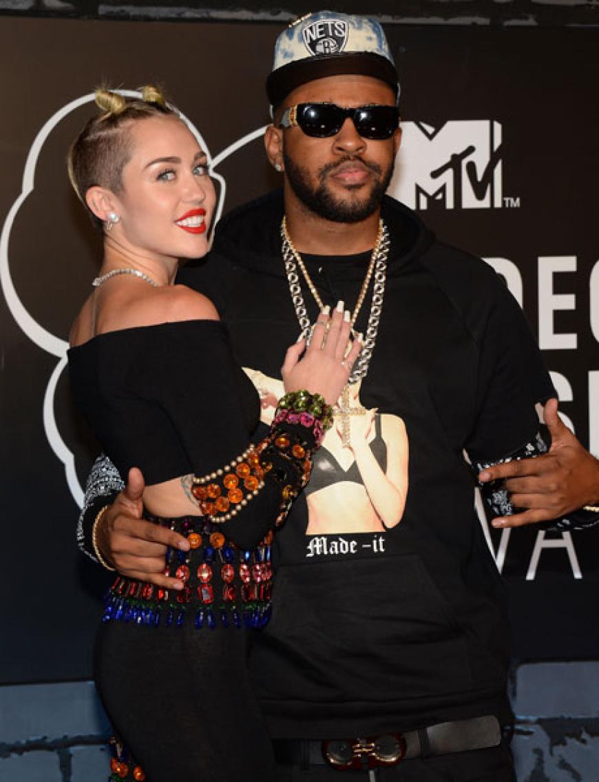 Miley Cyrus kam nicht mit ihrem Wieder-Lover Liam Hemsworth, sondern schmiss sich an Mike WiLL Made