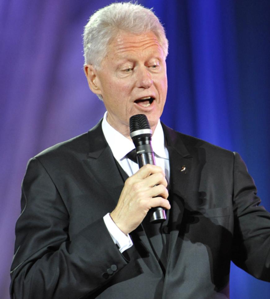 Bill Clinton zu Gast in Wien: Fast jährlich reist der ehemalige US-Präsident zu diesem Event in die österreichische Hauptstadt