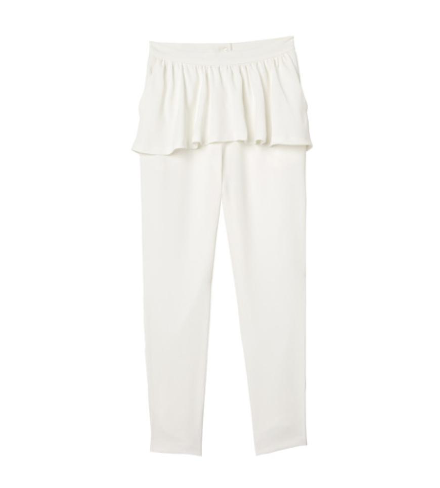 Hose mit Volants am Bund. Von Monki, ca. 45 Euro