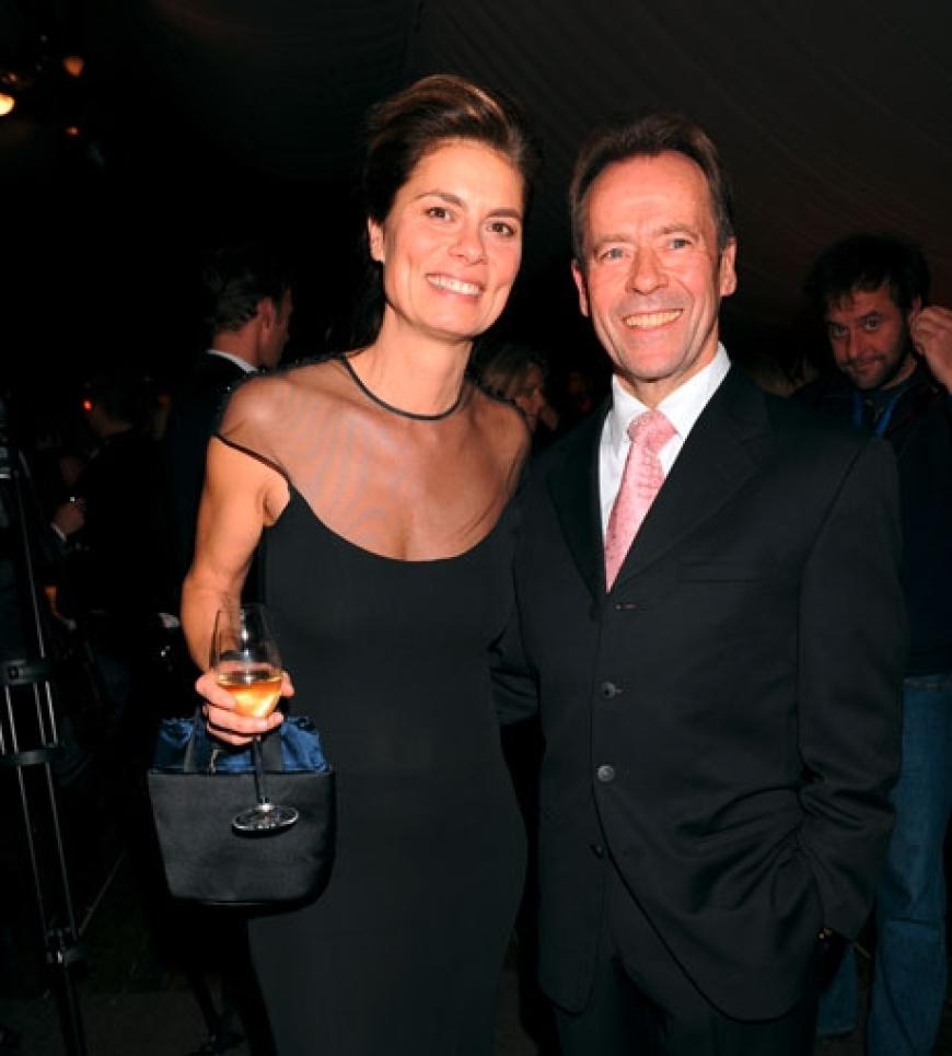 Dieter Mueller und Star-Köchin Sarah Wiener