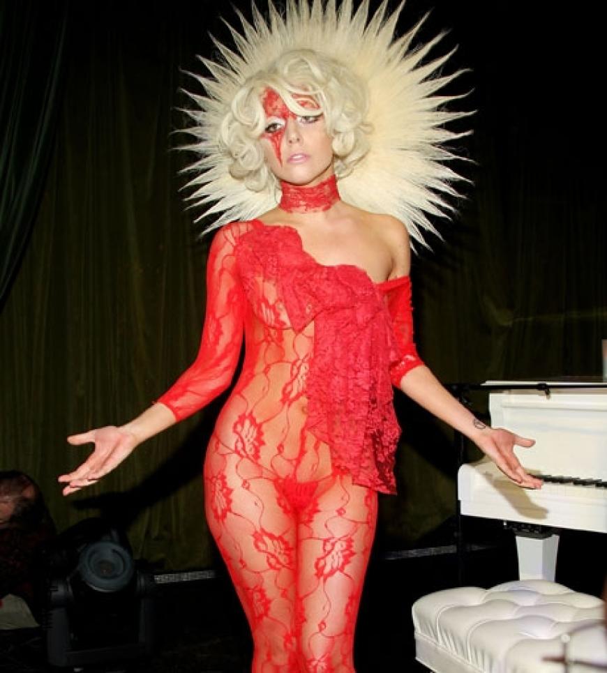 Lady GaGa performte in New York während einer Party des