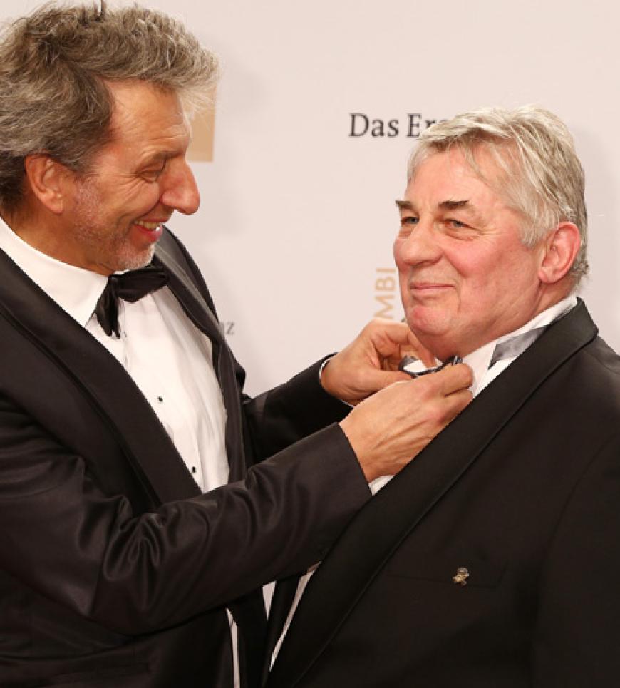 Rufus Beck und Heinz Hoenig