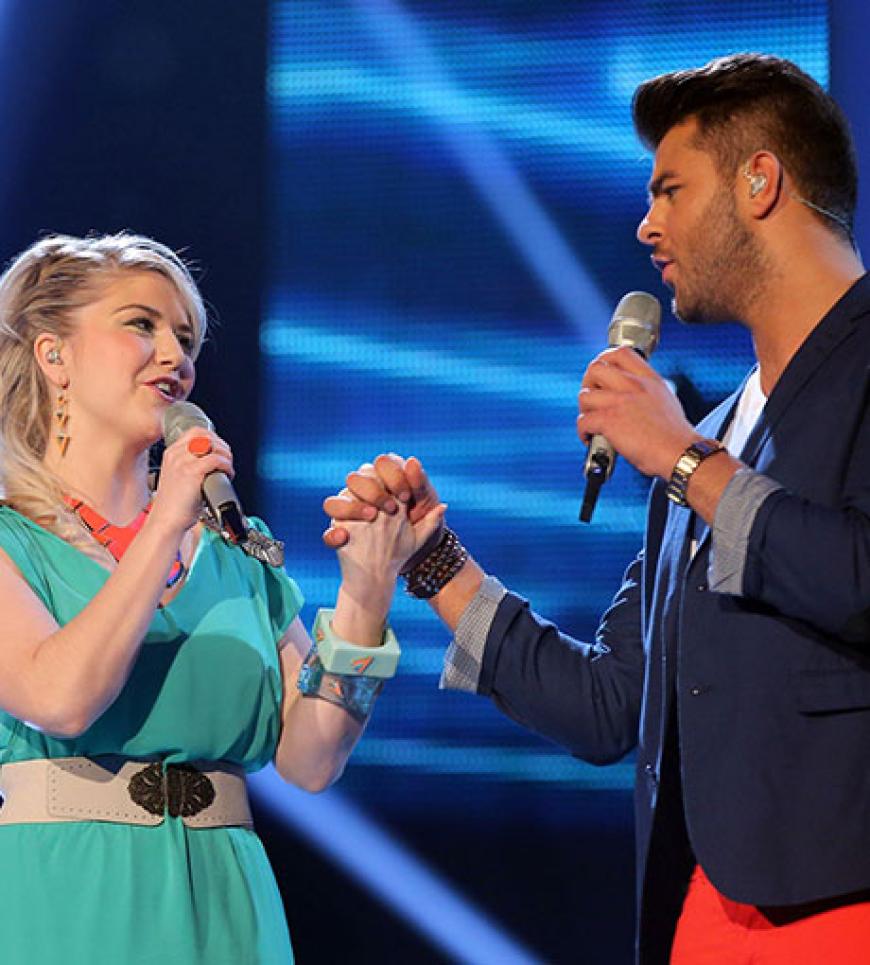 Beatrice Egli und Ricardo Bielecki zeigen sich harmonisch bei ihrem Duett