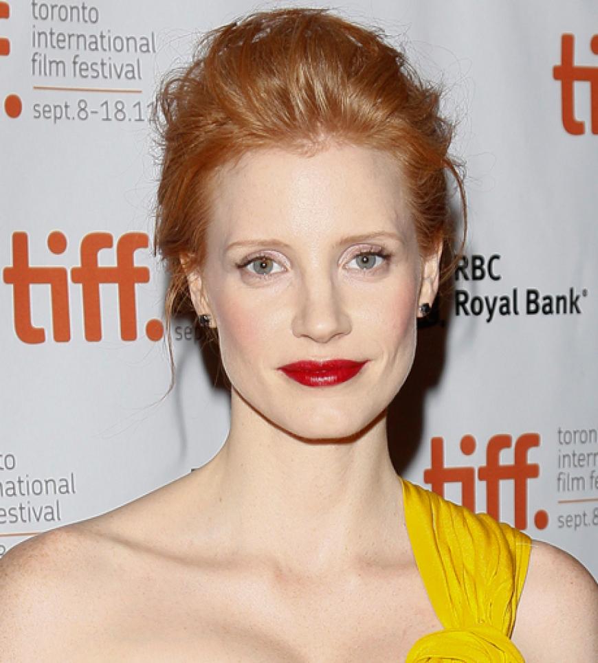 Ungewöhnliche Schönheit: Jessica Chastain kam zur Premiere von