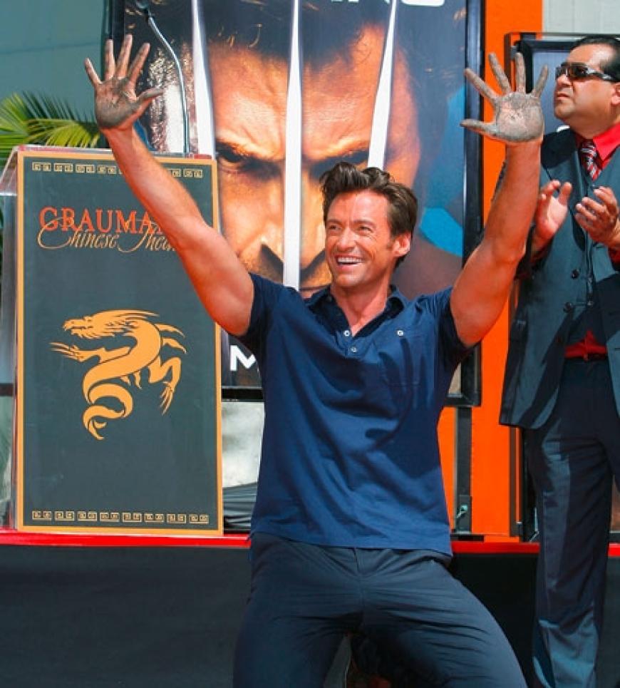 Hollywood-Star Hugh Jackman ist am 21. April endlich mit einem Stern auf dem berühmten