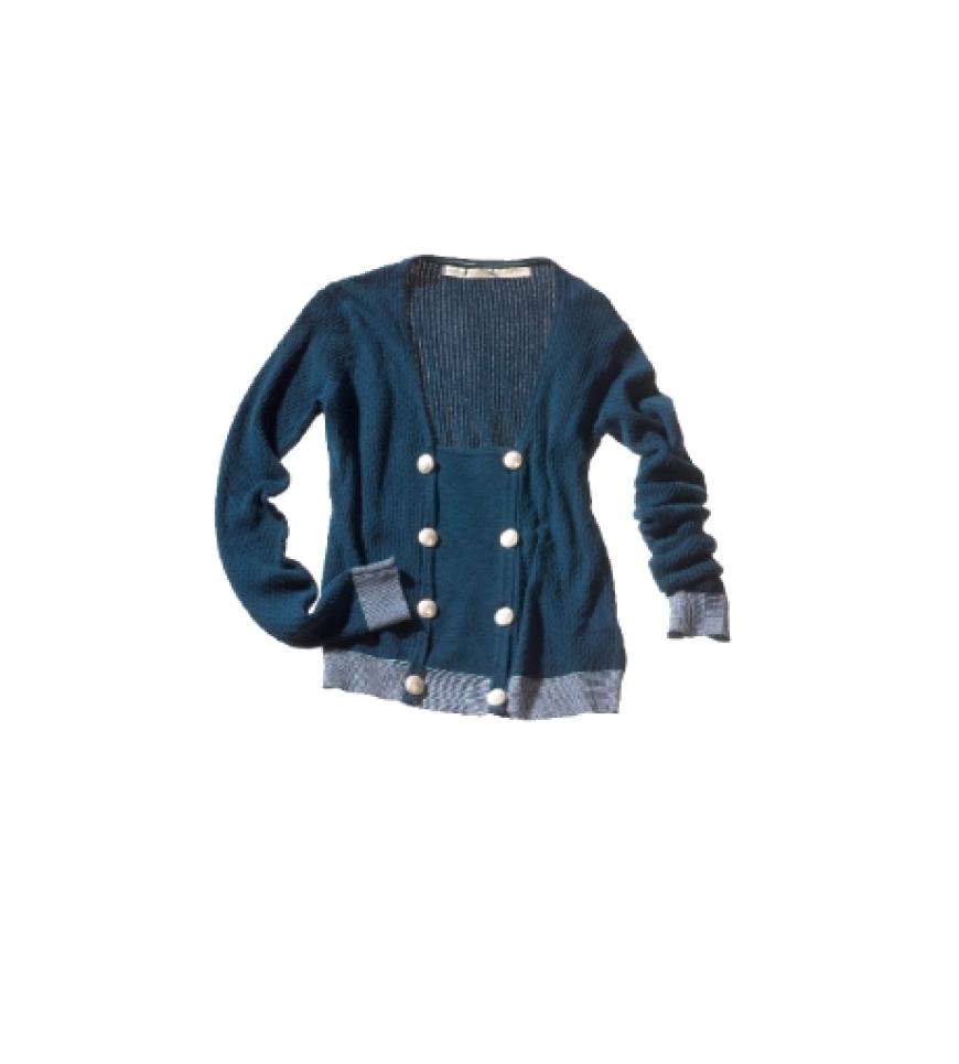 Marine: Cardigan von Murphy & Nye, ca. 140 Euro