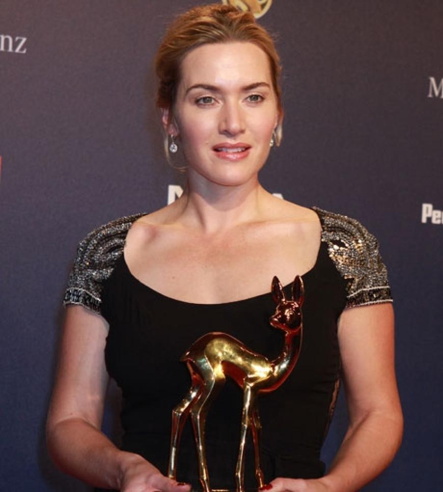 Kate Winslet brachte mit ihrem Auftritt Hollywood-Glamour nach Potsdam