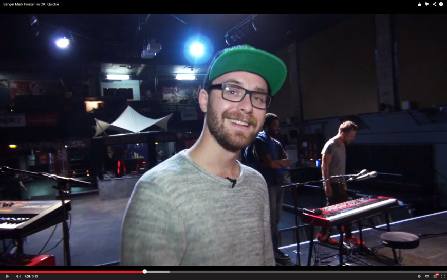 Mark Forster im OK! Quickie