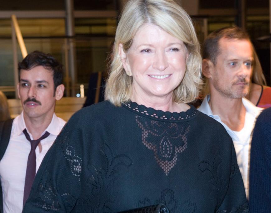 US-TV-Star Martha Stewart