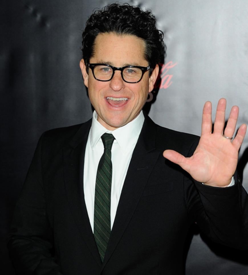 Gut gelaunt hingegen: Produzent J.J. Abrams