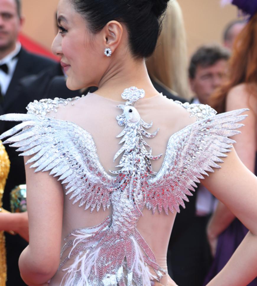 Ein schöner (Drachen-)Rücken kann verzücken: Hier das Exemplar von´ Chen Ting-Jia