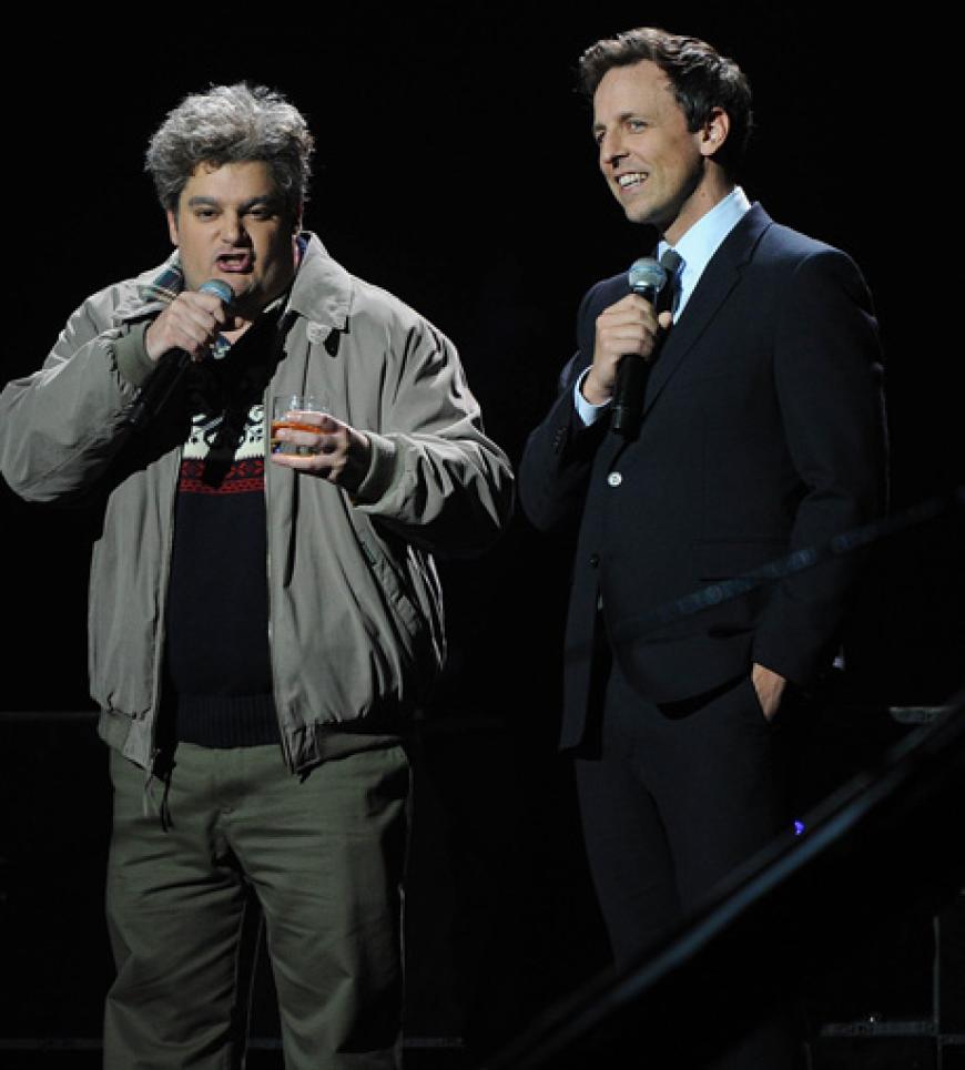 Seth Meyers und Bobby Moynihan gedachten der Opfer und der Helfer