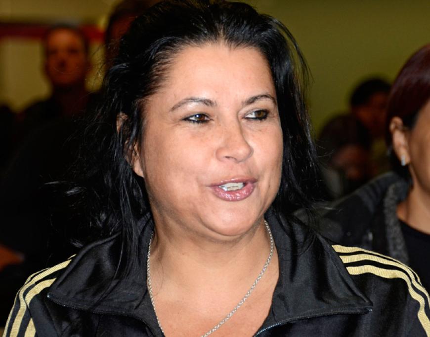 Iris Klein ist happy wieder in Deutschland zu sein
