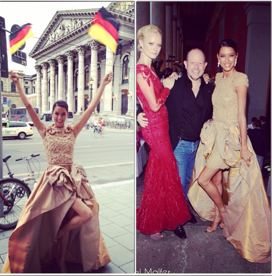 Model Rebecca Mir ist der Meinung: