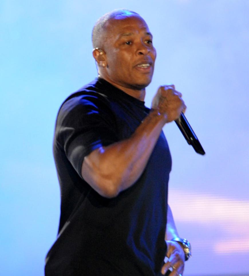 Auch die Hip Hop-Größe Dr. Dre gehört zu den Live Acts