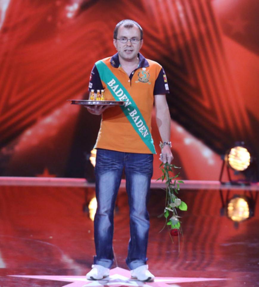 Stepptänzer Zlatko Matijevic, 33, aus Baden-Baden