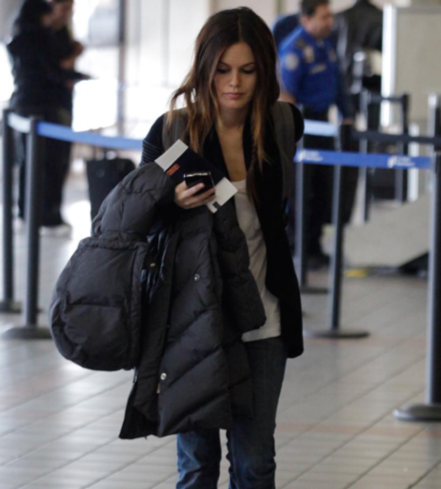 Schwer bepackt: Rachel Bilson