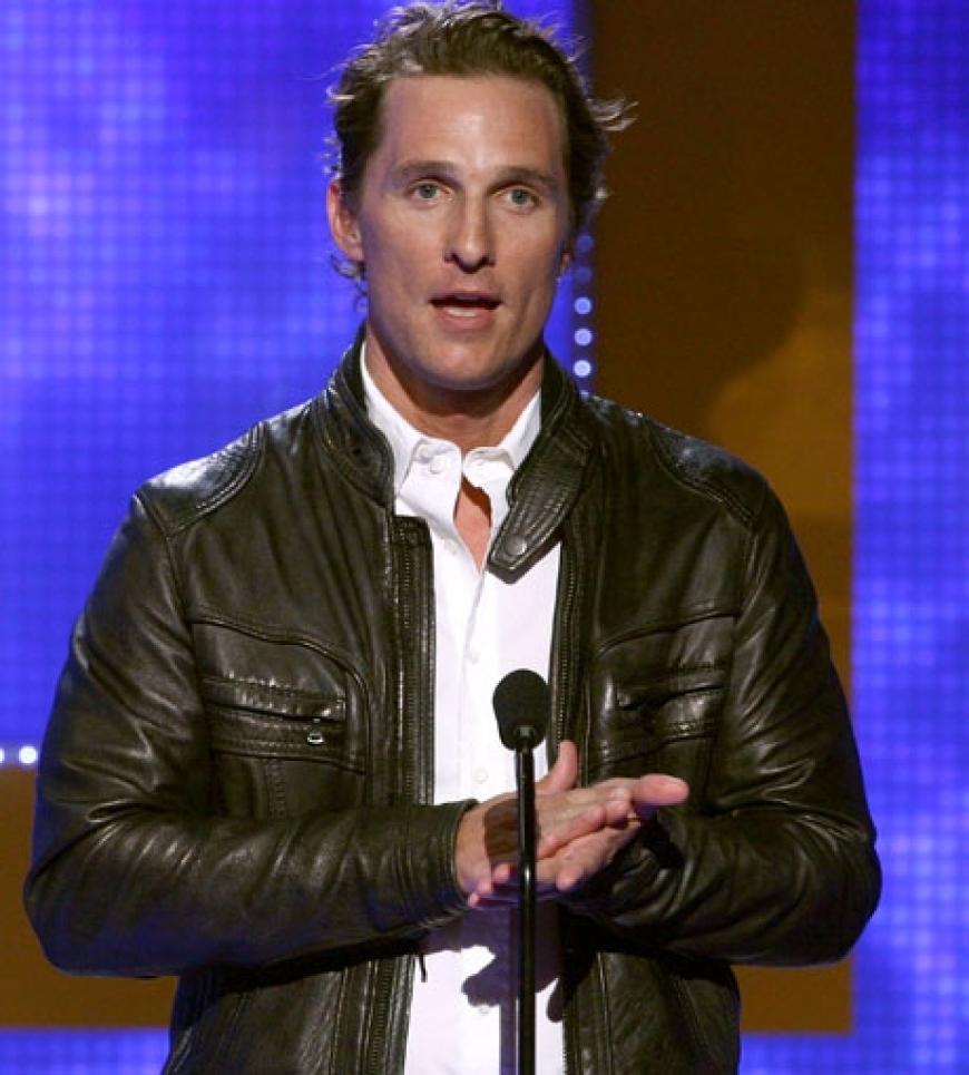 Matthew McConaughey präsentierte den