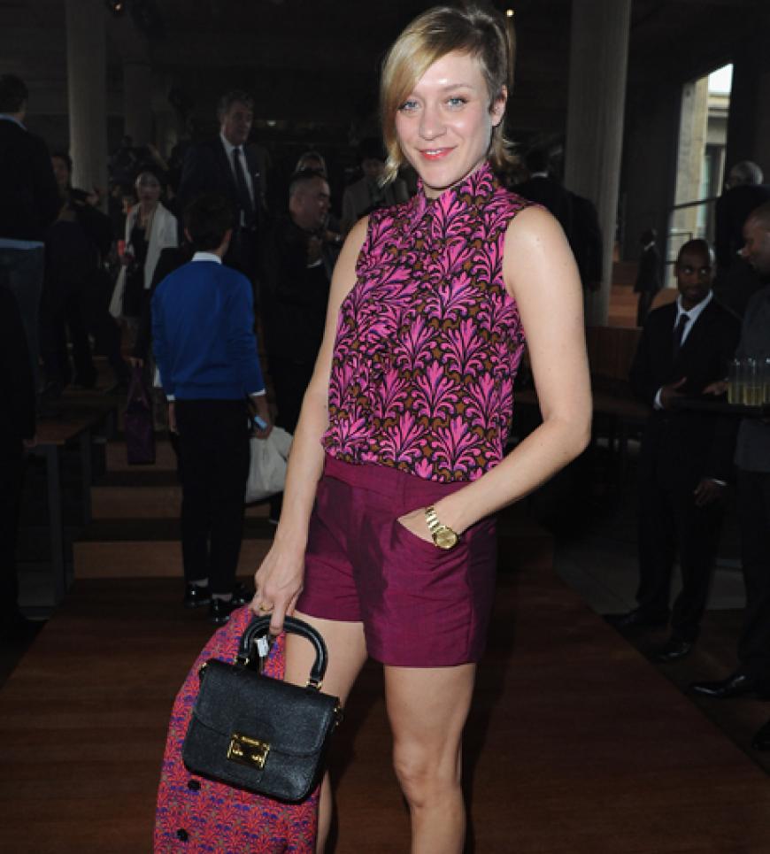 Auch ein Fashionstar: Filmstar Chloe Sevigny