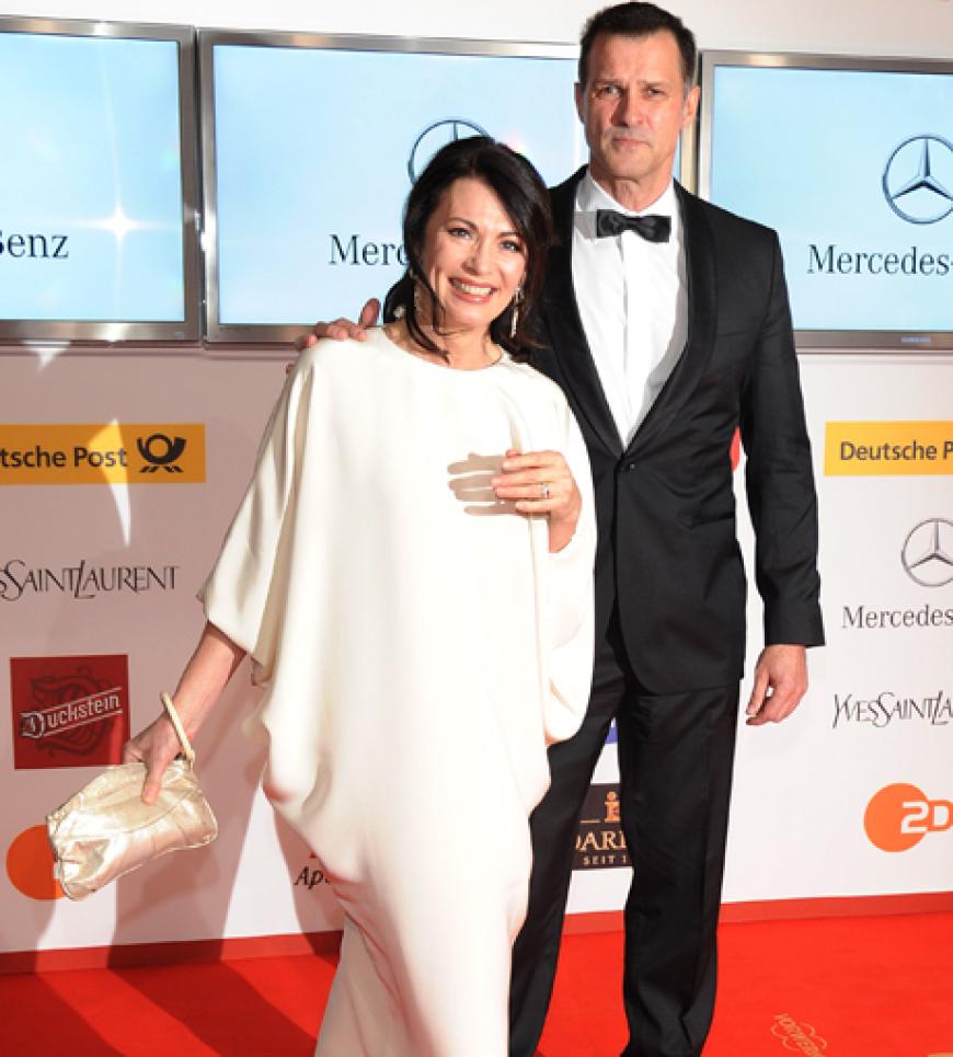 Iris Berben mit ihrem Mann Heiko Kiesow