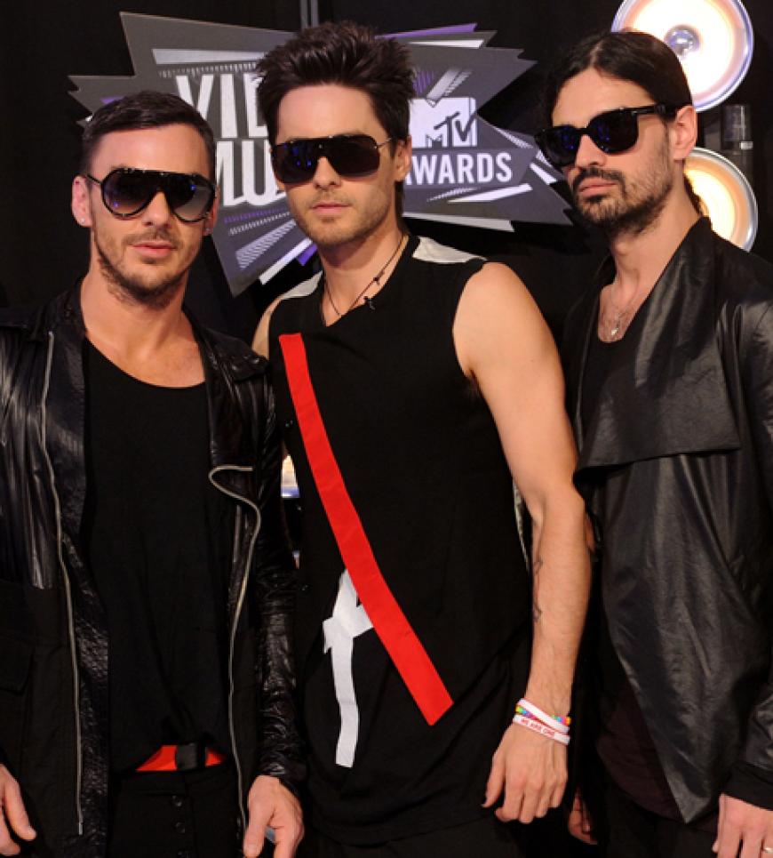 Coole Jungs: Shannon Leto, Jared Leto, Tomo Milicevic von