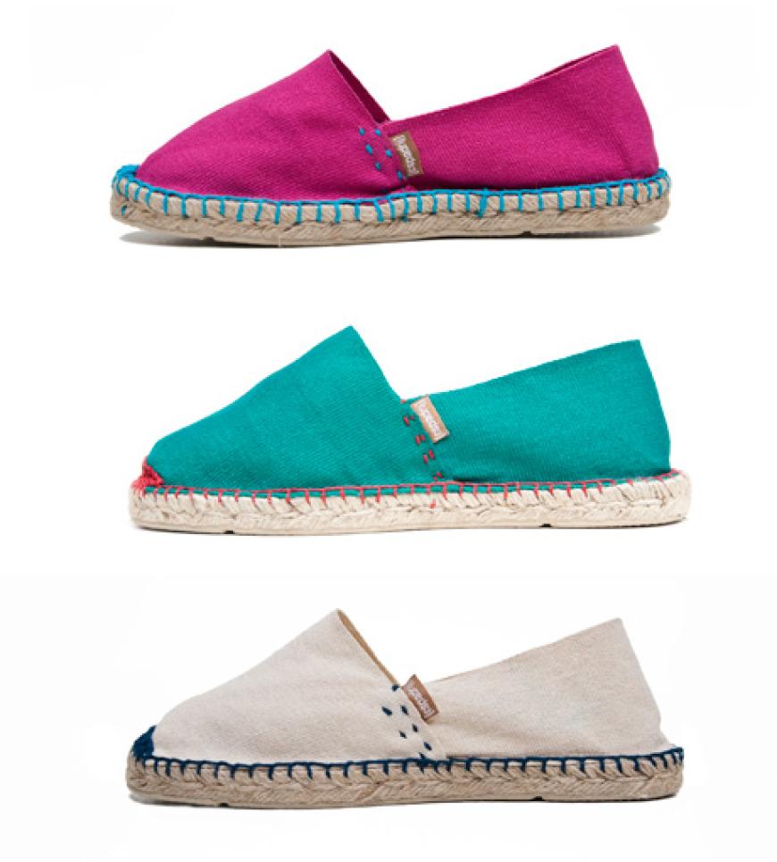 21. Juni 2012: Damit geht es leichtfüßig durch den Sommer: Espadrilles über espadrij.com, je ca. 30 Euro