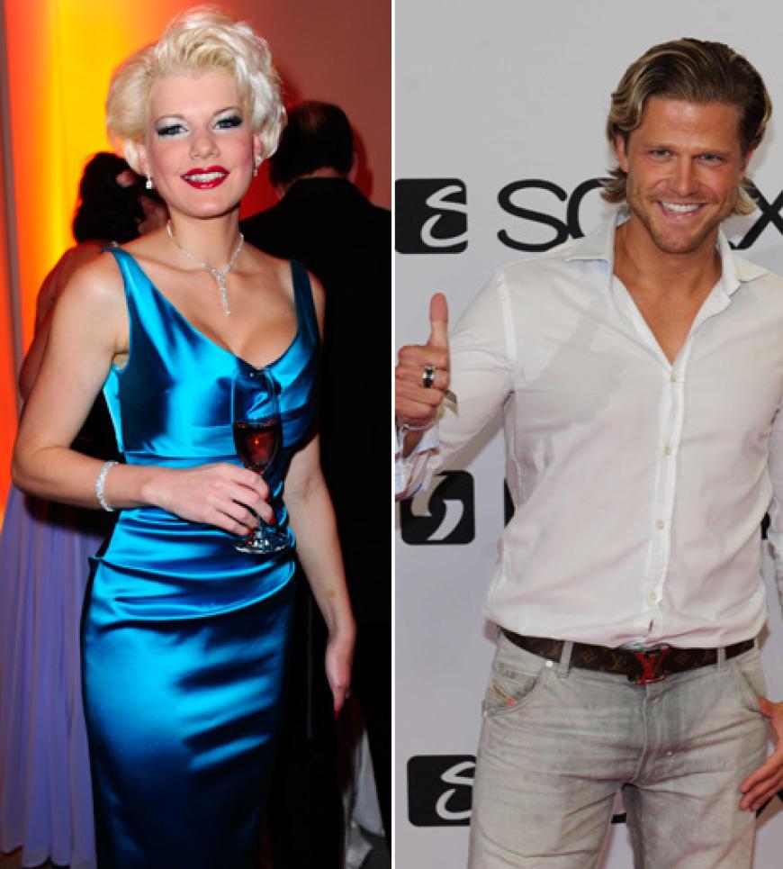 Melanie Müller und Paul Janke - auf einer Party flirteten sie jetzt miteinander Melanie Müller und Paul Janke - auf einer Party flirteten sie jetzt miteinander