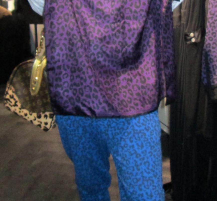 Meine Otto Kollektion (die Hose) und das Lagerfeld Tuch sind sich sehr ähnlich ;)