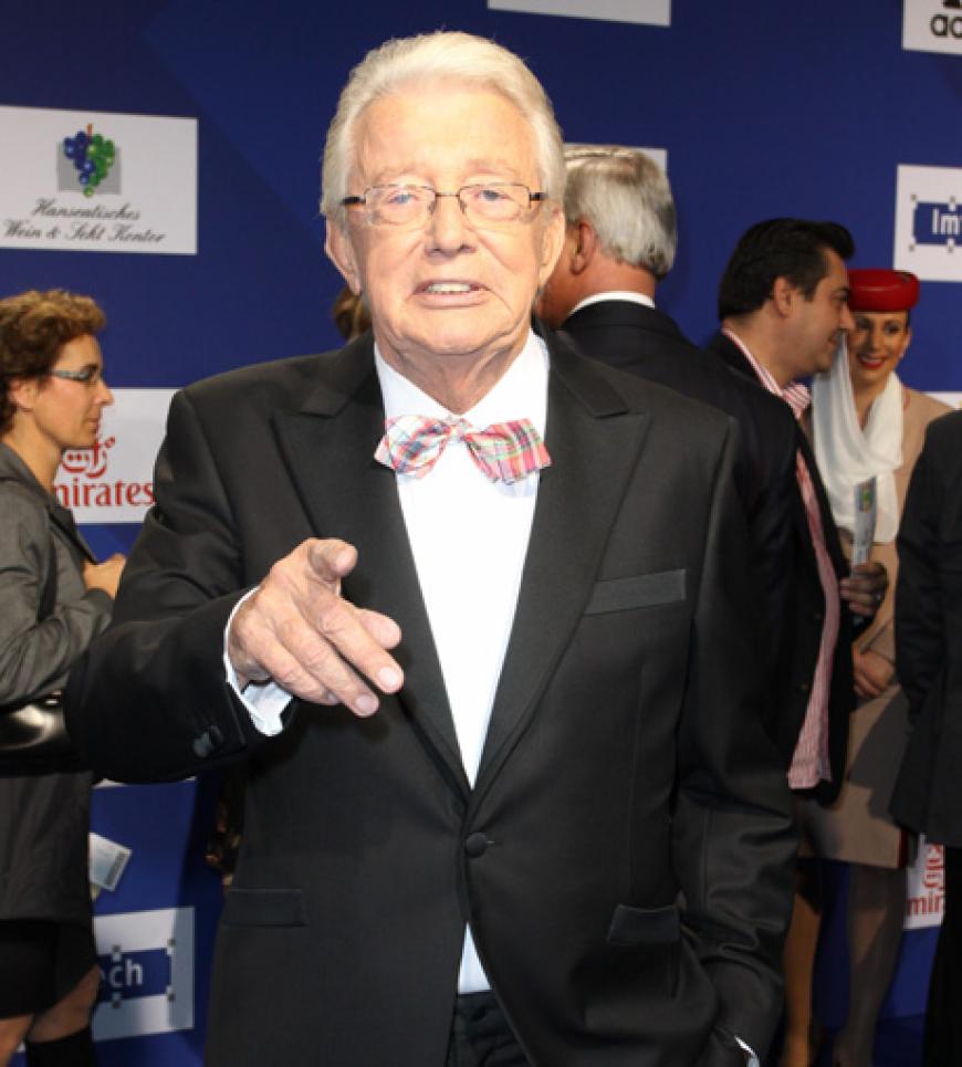 Schlager trifft Sport: Dieter Thomas Heck feierte ebenfalls mit