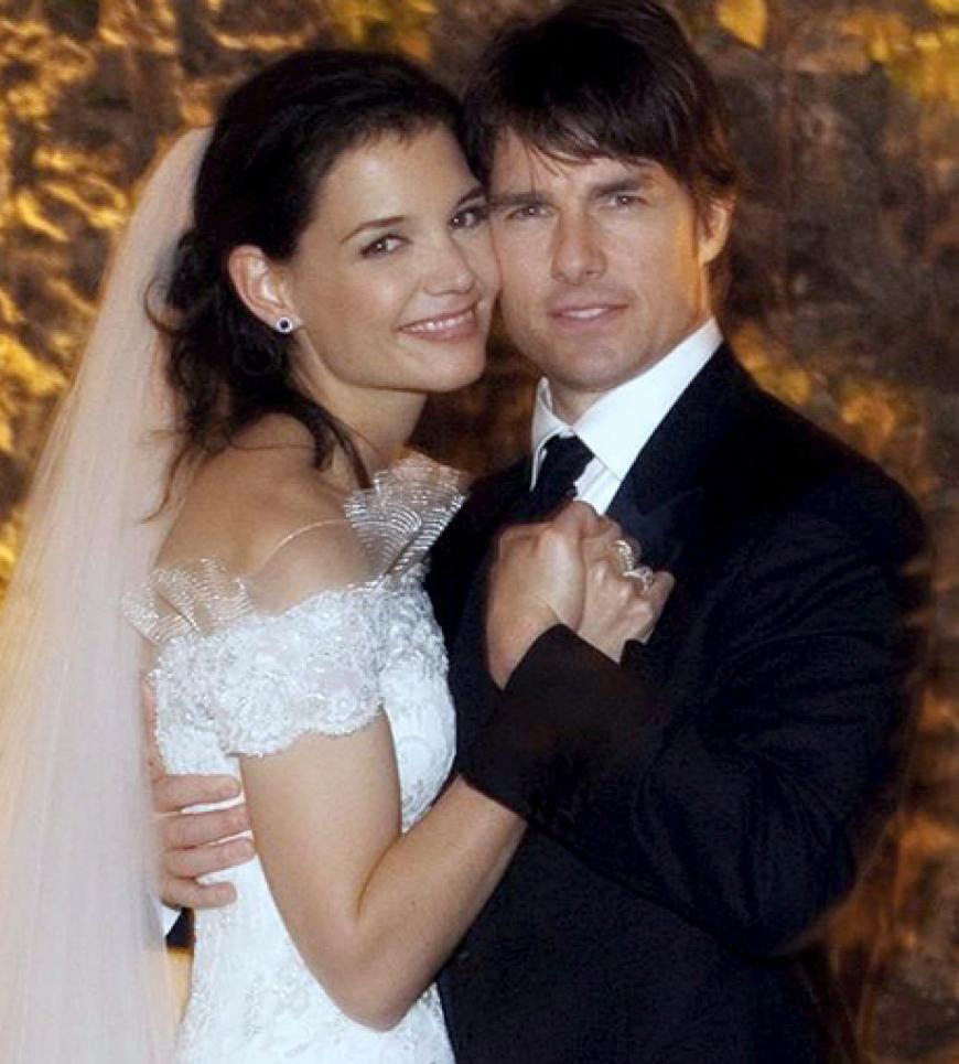 Katie Holmes und Tom Cruise gaben sich im November 2006 das Ja-Wort in Italien. Für diese Riesen-Sause ließ das Paar zahlreiche prominente Freunde extra einfliegen