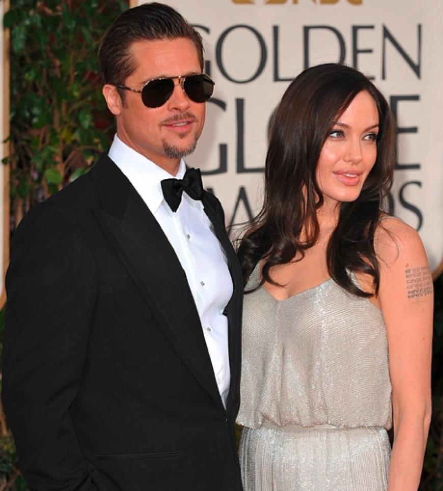 Sorgten für Jubel auf dem Roten Teppich: Hollywood-Glamour-Paar: Brad Pitt und Angelina Jolie.