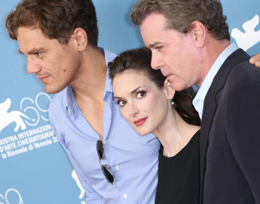 Ebenfalls mit ihr auf Werbetour: die beiden Schauspieler Michael Shannon und Ray Liotta