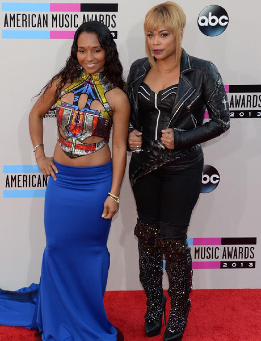 Chilli und T-Boz der Gruppe TLC