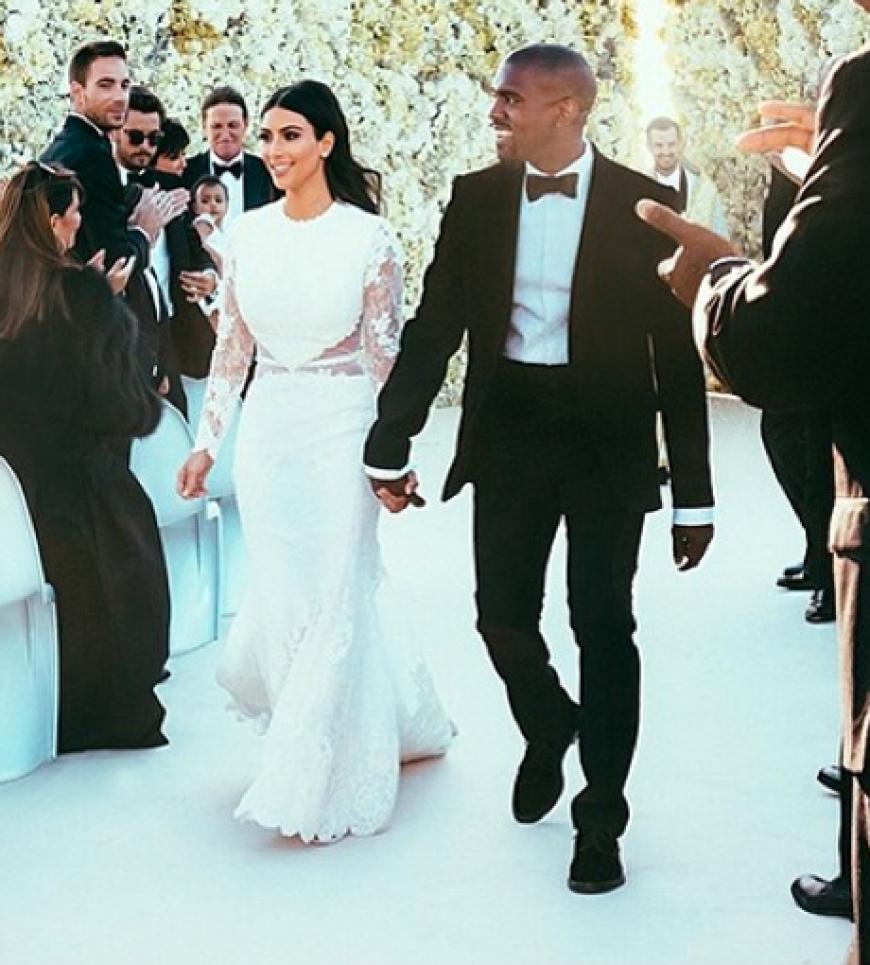 Am 24. Mai 2014 gaben sich Kanye West und Kim Kardashian das Ja-Wort in Florenz. Rund 200 geladene Gäste wurden Zeugen der pompösen Märchen-Hochzeit