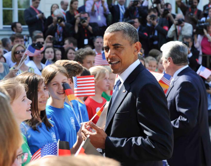 Auch die Kleinen lieben Obama!
