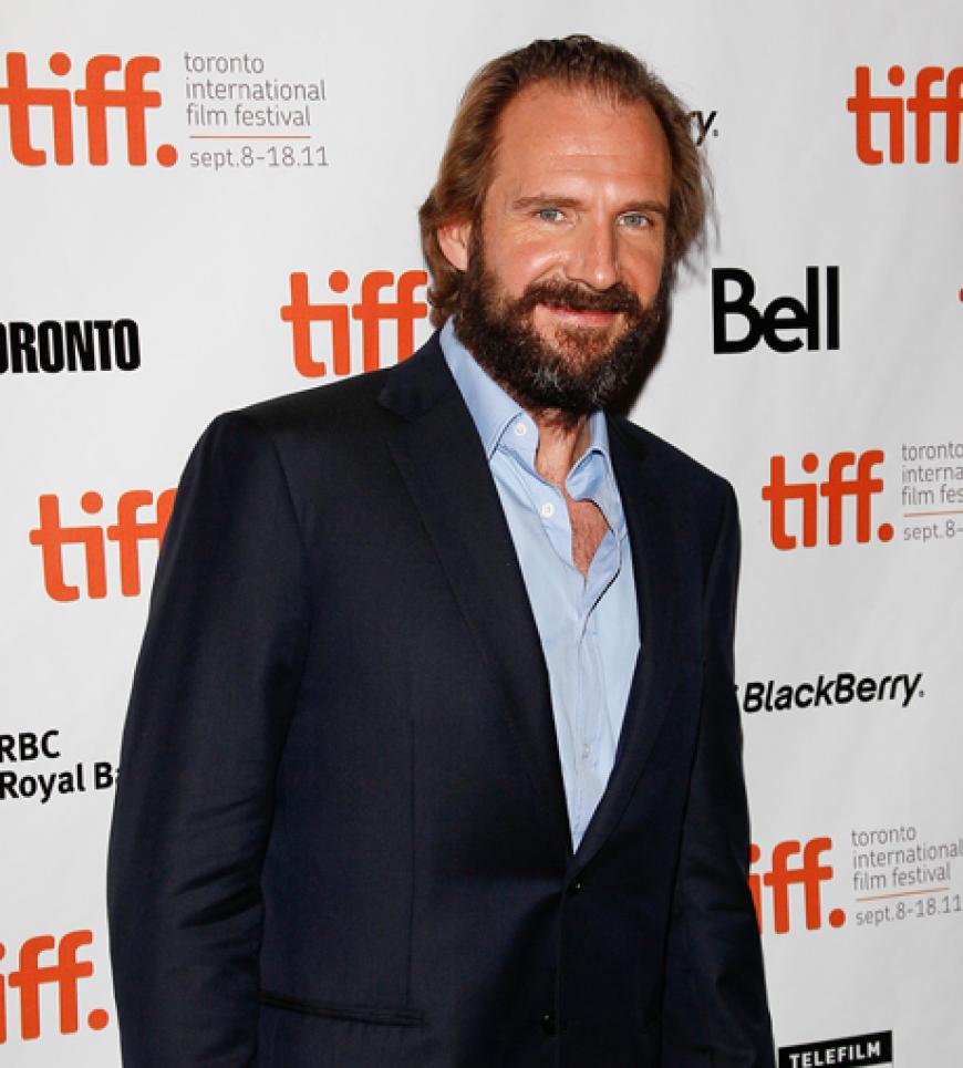 Kaum zu erkennen: Der Schauspieler Ralph Fiennes