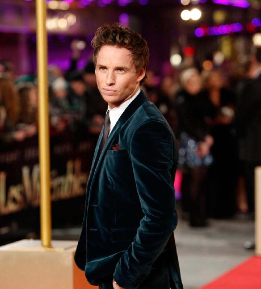 Eddie Redmayne auf dem roten Teppich´