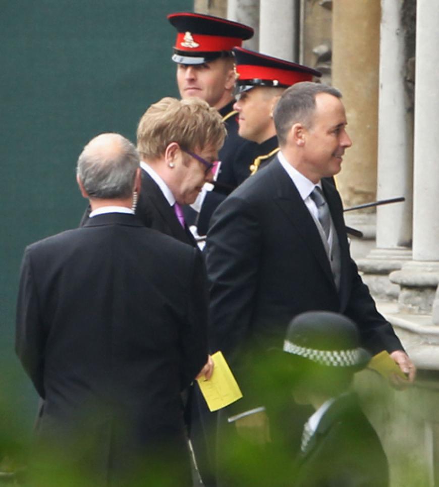 Elton John und David Furnish