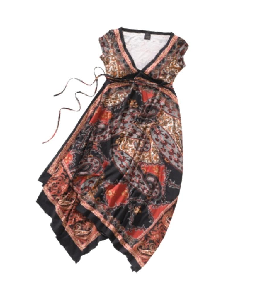 Paisleykleid von Castro, ca. 70 Euro