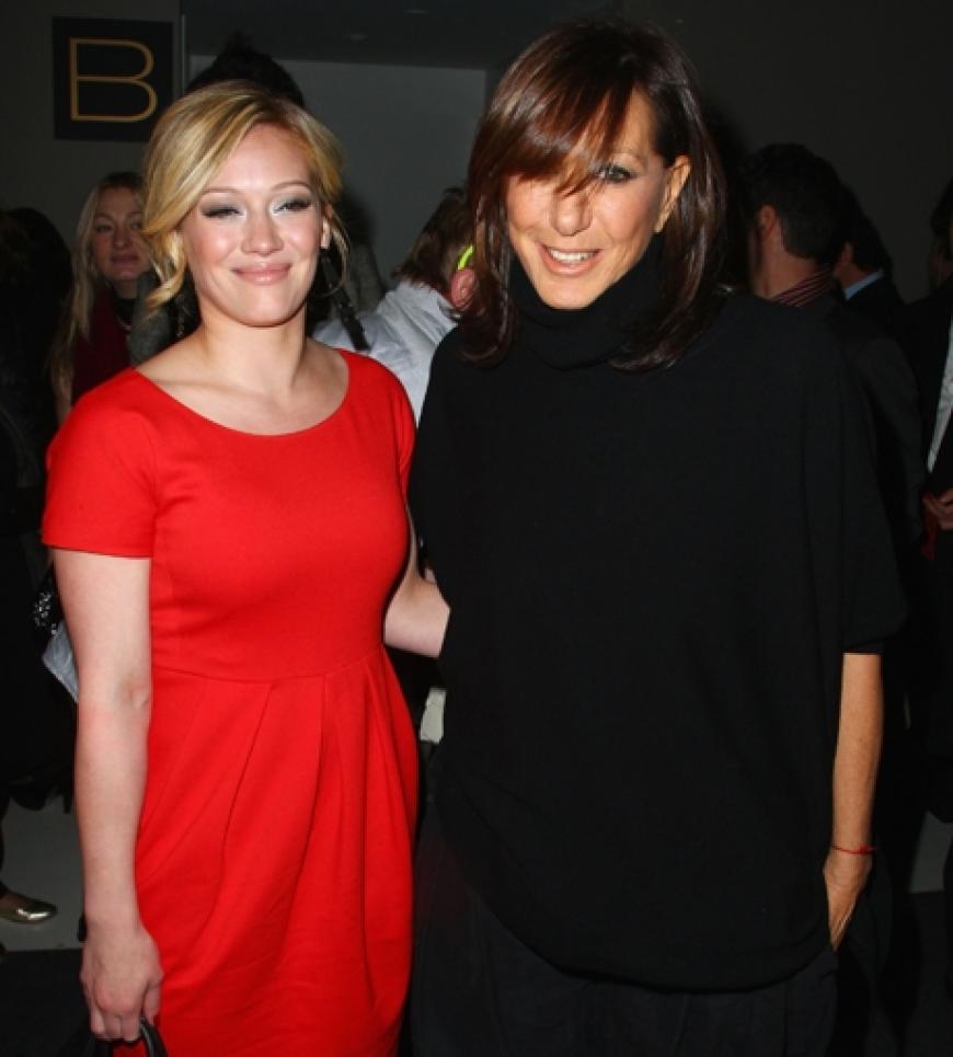 Hillary Duff und Donna Karen